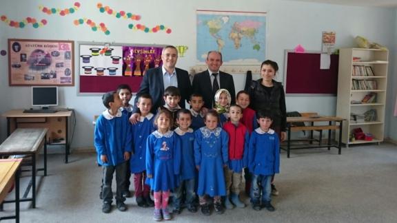 İlçe Milli Eğitim Müdürümüz,Şube Müdürümüz Ortaköy ve Ortkonuş İlkokullarını ziyaret etti. 