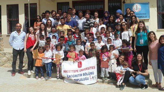 Hacettepe Üniversitesi İlköğretim Bölümü Topluluğu Bedan İlkokulumuzda