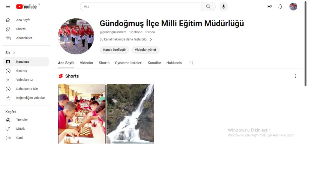 gundogmusegitim Resmi Video Paylaşım Kanalımız Açıldı